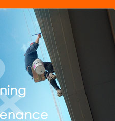 Specialising in High rise window cleaning, water blasting, building maintenance